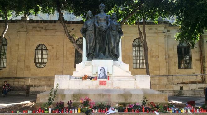 manifestatii in memoria jurnalistei daphne caruana galizia asasinata la 16 octombrie