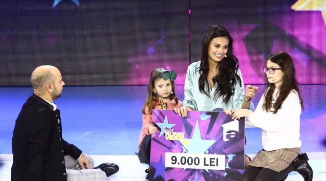 anca sina serea si fiicele ei ava si sarah au donat banii castigati la aici eu sunt vedeta unui baietel bolnav