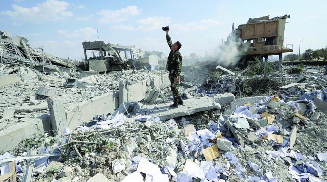 trump ameninta damascul cu noi atacuri