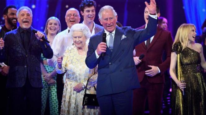 sting tom jones si kylie minogue au incantat publicul la un concert dedicat aniversarii reginei elisabeta a ii a