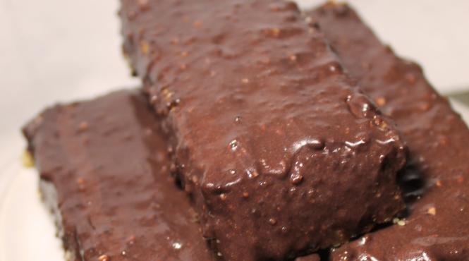 reteta zilei batoane de ciocolata si unt de arahide