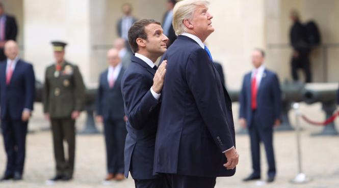 emmanuel macron a atacat nationalismul si izolationismul in fata congresului sua