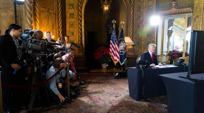 trump a mintit in legatura cu starea lui de sanatate