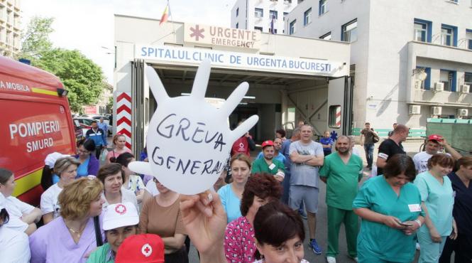 greva de avertisment in sanatate