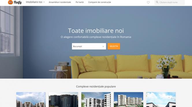 motorul de cautare flatfy a lansat un catalog de imobiliare noi cate locuinte noi se construiesc in romania