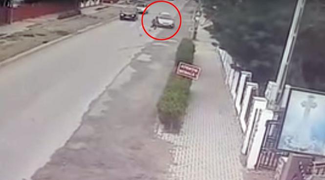 o fetita de 11 ani a fost spulberata de o masina pe trecerea de pietoni