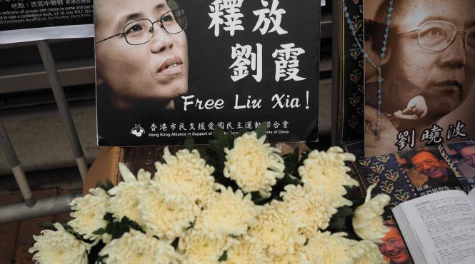 diplomati occidentali impiedicati sa intre in locuinta vaduvei fostului disident chinez liu xiaobo