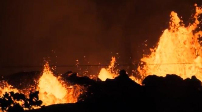 imagini live vulcanului kilauea erupe violent