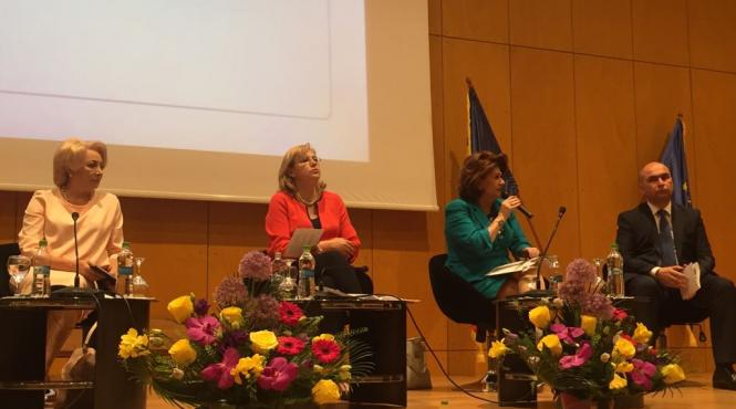 dancila cretu si plumb discutii cu primarii la bacau despre cum pot fi accesati mai usor banii europeni inclusiv direct de la comisia europeana