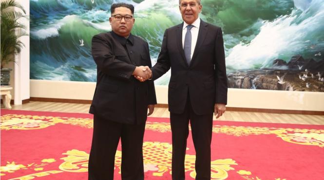 video ce cadou i a dat serghei lavrov lui kim jong un