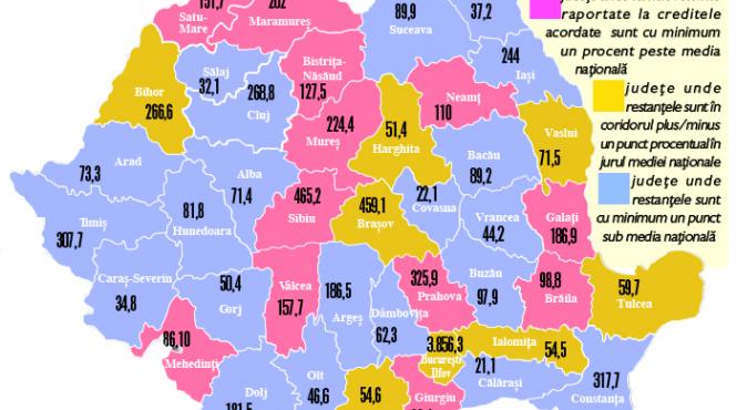 harta datornicilor bogatii nu si platesc rata la credite