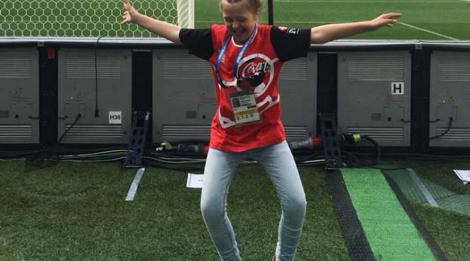 cm 2018 o eleva cu sindromul down va da startul competitiei