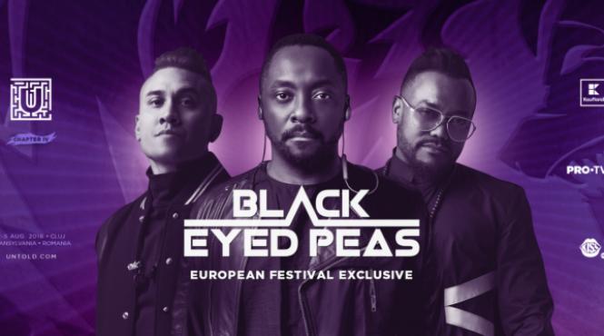 black eyed peas pe scena principala de la untold festival