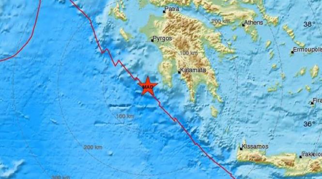 cutremur de 5 5 grade in sudul greciei