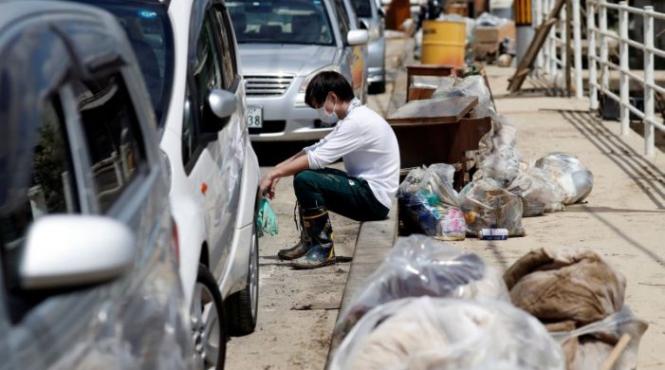 dezastru bilantul inundatiilor din japonia a ajuns la 199 de morti
