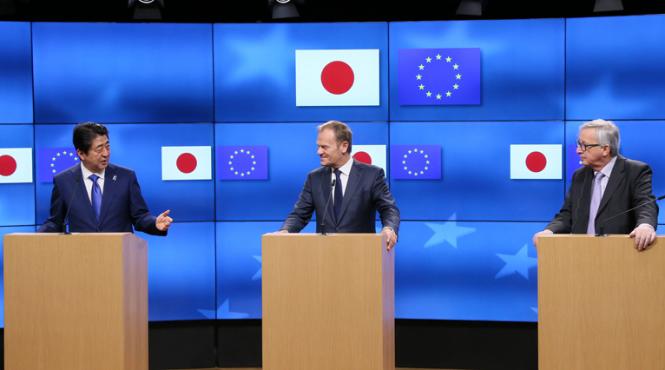 ue si japonia au semnat un acord de liber schimb