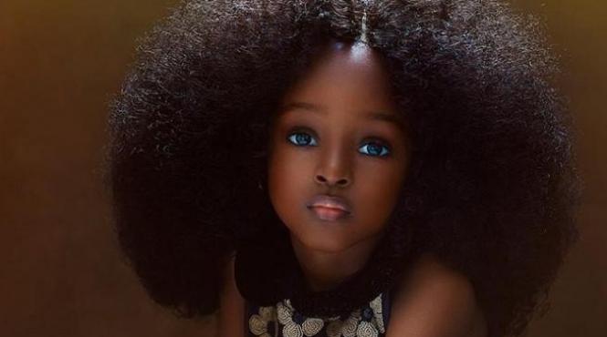 este considerata cea mai frumoasa fetita din lume