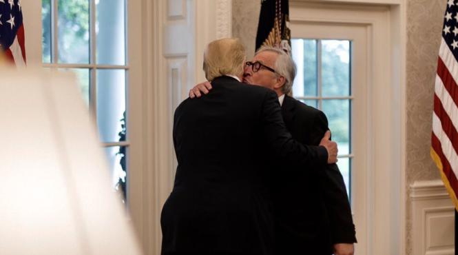 jean claude juncker luat prin surprindere de trump
