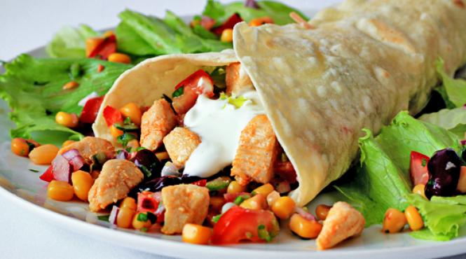 reteta zilei burrito de pui