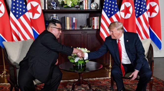 donald trump multumiri pe twitter pentru kim jong un