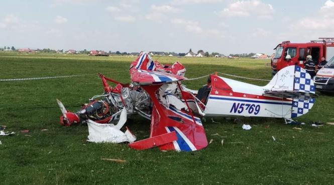 cel de al doilea pilot implicat in accidentul aviatic de la fratauti in coma cu multiple traumatisme