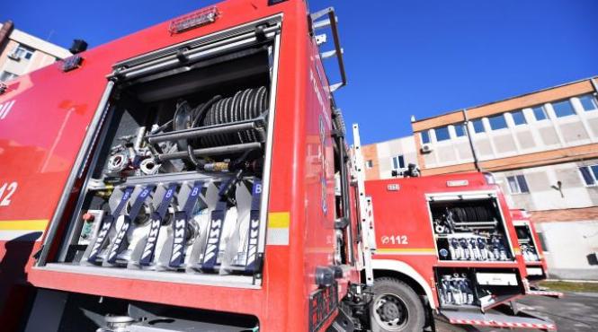 tulcea incendiu la o scoala gimnaziala din satul dorobantu