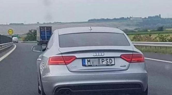 soferul masinii cu numerele obscene si a recuperat permisul de conducere