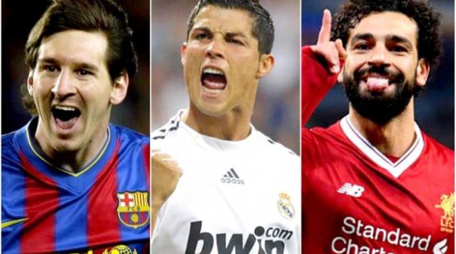 messi ronaldo si salah nominalizati la titlul de cel mai bun atacant al sezonului in liga campionilor