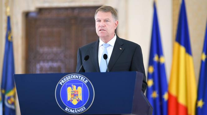 reactia lui klaus iohannis dupa violentele din piata victoriei