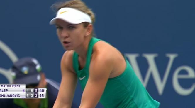 simona halep s a calificat in turul trei de la cincinnati
