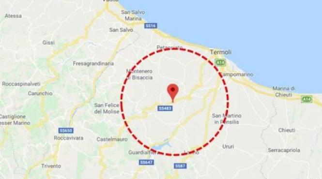 un cutremur de suprafata de 5 3 grade pe scara richter a zguduit sud estul italiei