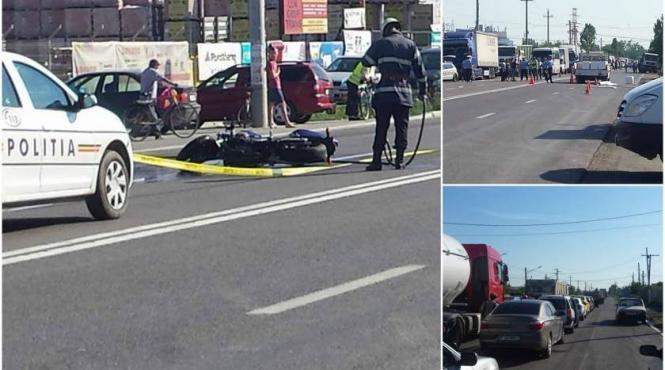 accident mortal pe dn6 in localitatea cornetu