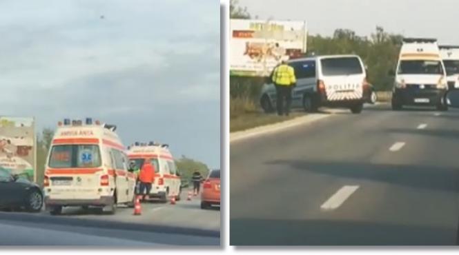 trei persoane au ajuns la spital din cauza unui sofer care nu s a asigurat intr o depasire in timis