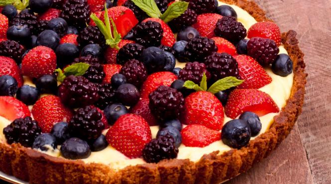 reteta zilei tarta cu fructe de padure