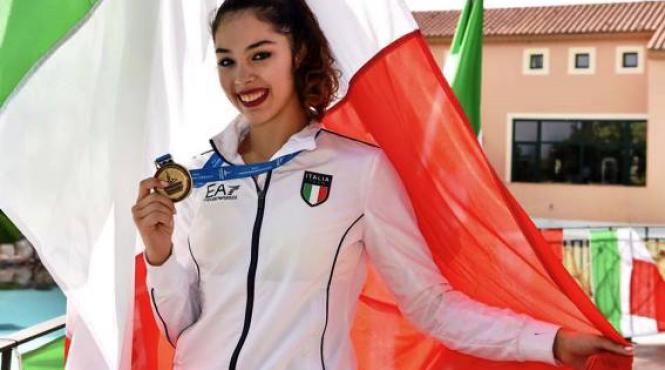 o romanca a castigat o medalie istorica pentru italia