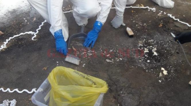 valcea cinci kilograme de substanta suspecta posibil mercur gasite la o ghena de gunoi din ramnicu valcea