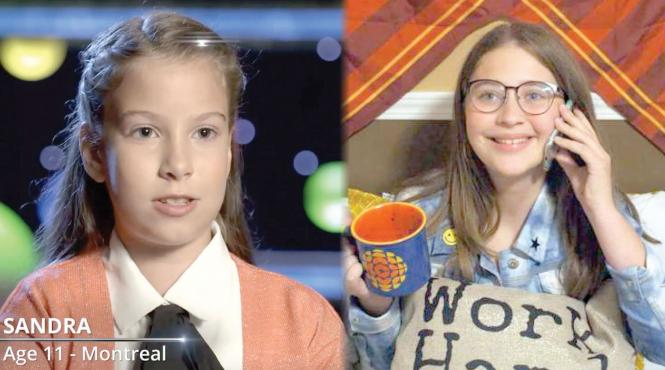 doua fetite romance candidate pentru titlul cel mai destept copil din canada