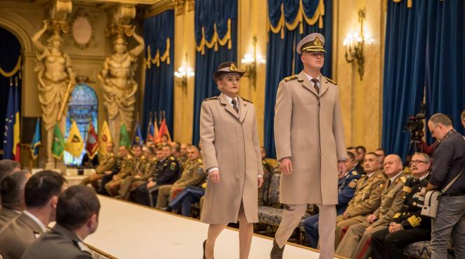 militarii romani in haine noi dar dupa centenar