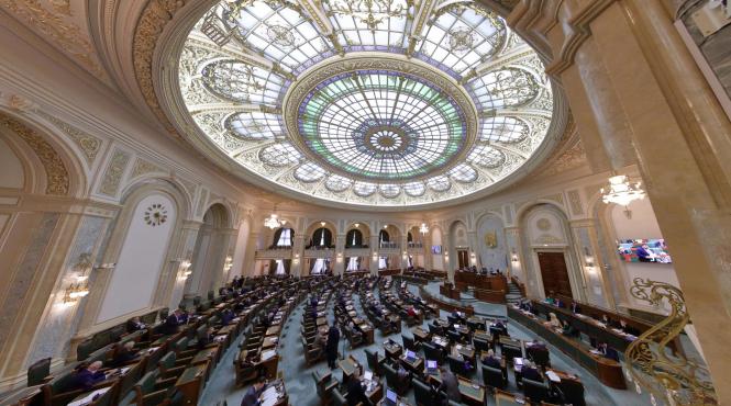 plenul senatului a adoptat bugetul institutiei in valoare de 241 648 000 de lei