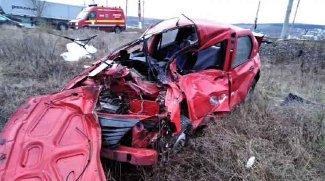 accident mortal in localitatea jucu din cluj o dacie a fost spulberata de tren