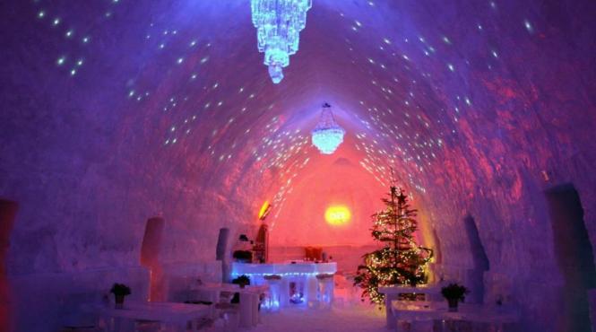 duminica se va deschide noul hotel de gheata de la balea lac