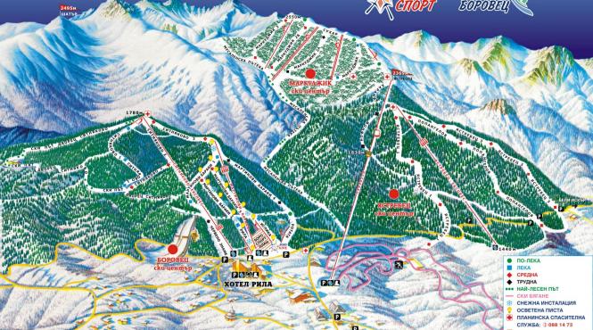 destinatii din bulgaria perfecte pentru schi