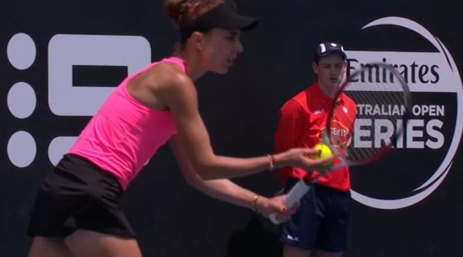 mihaela buzarnescu eliminata in primul tur la hobart