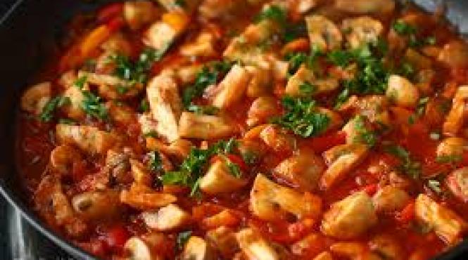 reteta zilei tocanita de ciuperci