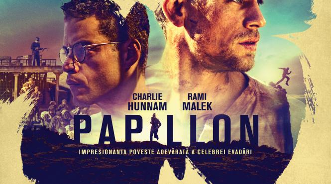 o noua ecranizare cu papillon dura spectaculoasa si emotionanta cu doi mari actori