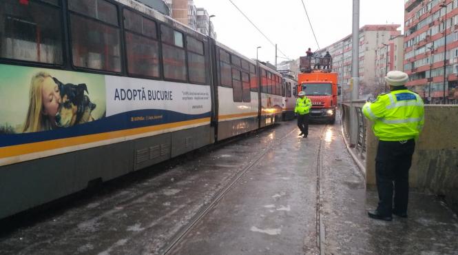 tramvaiele si troleibuzele care nu circula in bucuresti