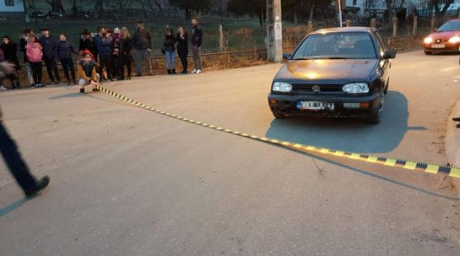 socant un copil a fost lovit pe trotuar de o masina condusa de un barbat beat si fara permis la sibiu
