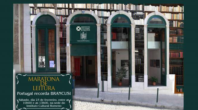 maraton de lectura portugalia citeste romaneste sub semnul personalitatii lui constantin brancusi