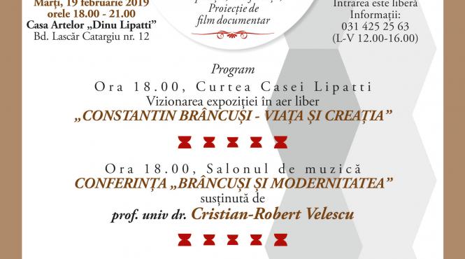 brancusi omagiat la casa artelor dinu lipatti