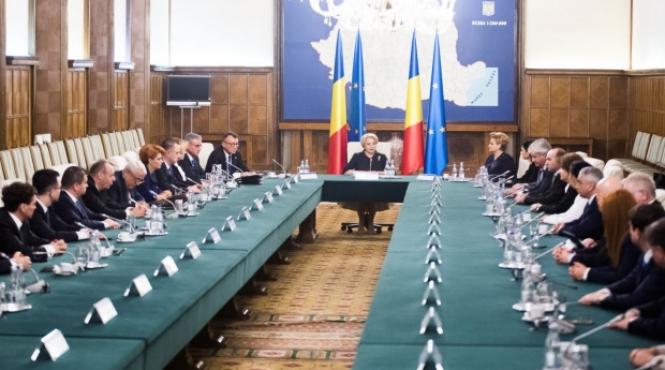 sedinta de guvern de astazi a fost amanata pentru marti